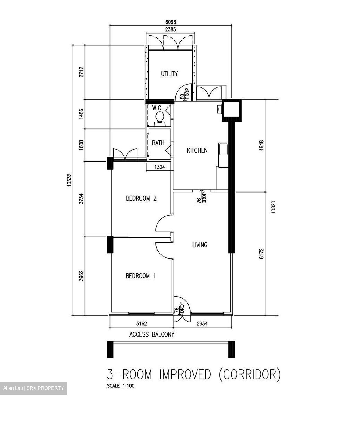 Blk 12 Holland Vista (Queenstown), HDB 3 Rooms #555196961